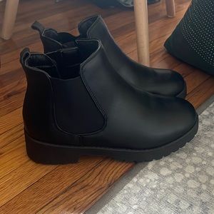 nasty gal black boots
